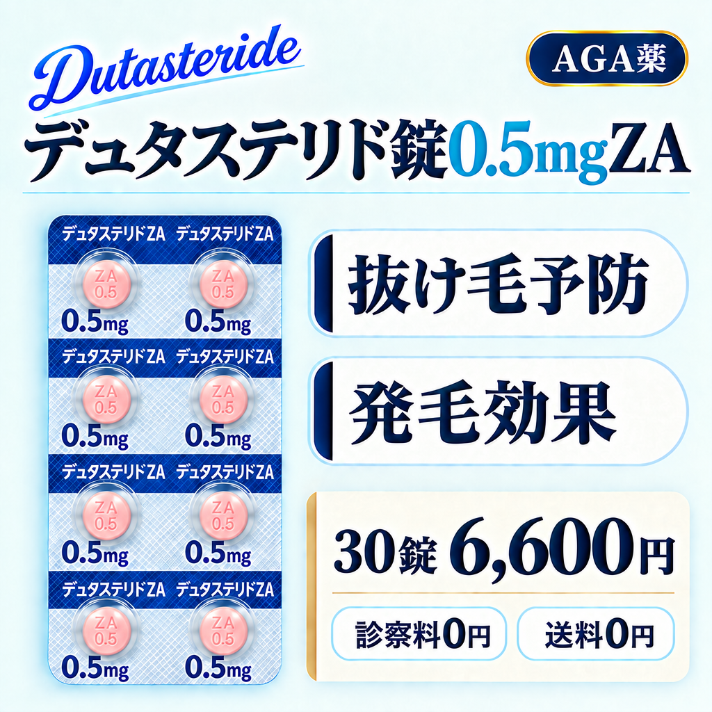 デュタステリド錠0.5mgZA